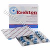 Erekton ULTRA (D-aspartic Acid/Fenugreek Extract/Maca Root Extract/Oat Extract/Zinc/L-arginine/Guarana Extract/Vitamin B6) - (30 Capsules)