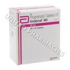 Inderal (Propranolol) - 40mg (10 Tablets)