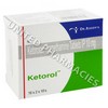 Ketorol 10 (ketorolac) 10mg (10 tablets)  