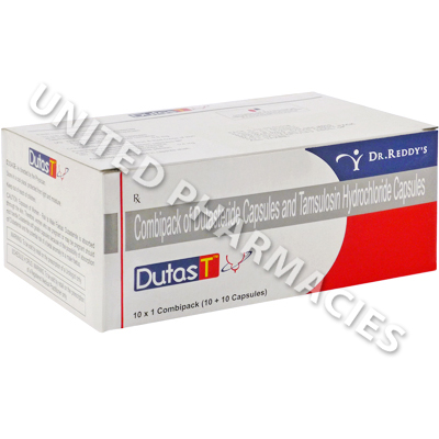 Dutas-T (Dutasteride/Tamsulosin) - 0.5mg/0.4mg (10 Capsules)