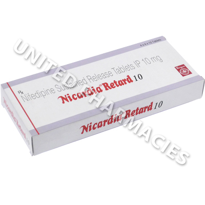 Nicardia Retard (Nifedipine IP) - 10mg (15 Tablets)