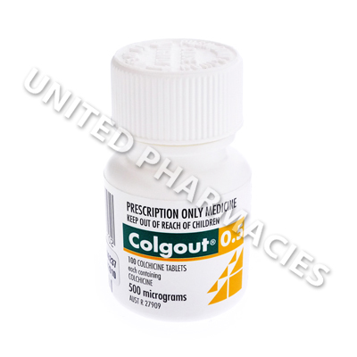 Colgout (Colchicine) - 0.5mg (100 Tablets) :: Arthritis Colgout (Colchicine) - 0.5mg (100 Tablets) :: Arthritis