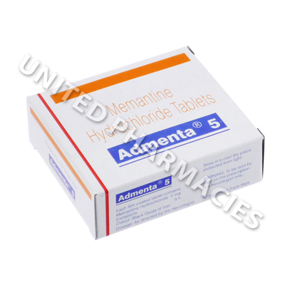 Admenta (Memantine HCL) - 5mg (10 Tablets)