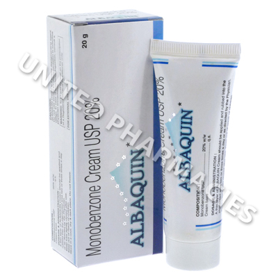 Albaquin Cream (Monobenzone USP) - 20% (20g)