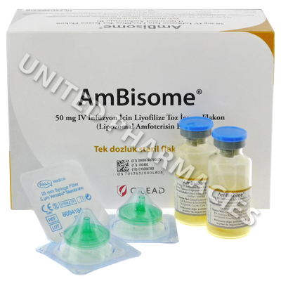 Ambisome (Liposomal Amphotericin B) - 50mg (10 Vials)