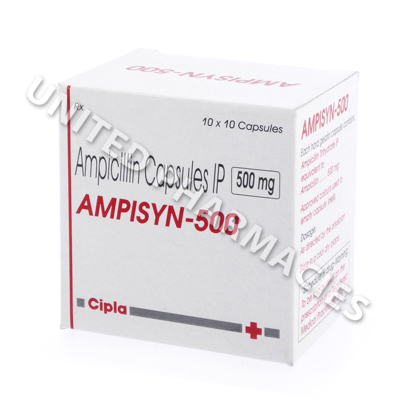 Ampisyn (Ampicillin) - 500mg (10 Capsules) 