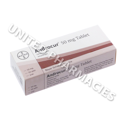 Androcur (Cyproterone Acetate) - 50mg (50 Tablets) - United ...