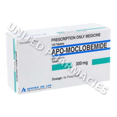Apo-Moclobemide (Moclobemide) - 300mg (100 Tablets) 