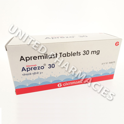 Aprezo 30 (Apremilast) - 30mg (6x10 Tablets)