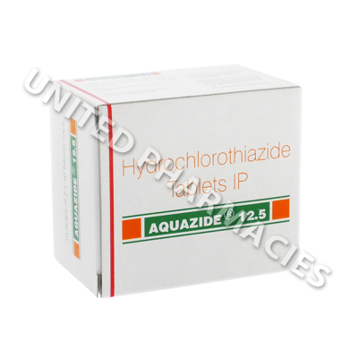 Aquazide (Hydrochlorothiazide) - 12.5mg (10 Tablets)