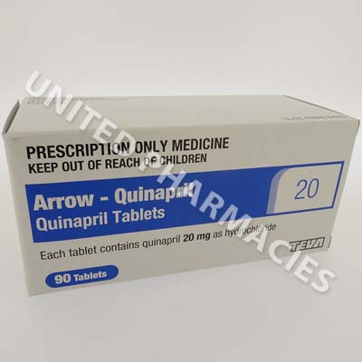Arrow-Quinapril (Quinapril Hydrochloride) - 20mg