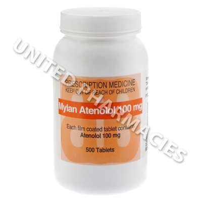 Atenolol (Atenolol) - 100mg (500 Tablets)