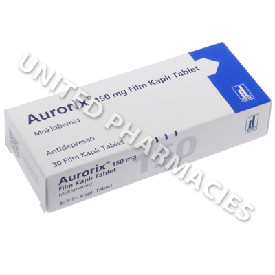 Aurorix (Moclobemide) -150 mg (30 tablets) (Turkey) - United Pharmacies