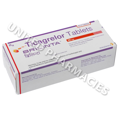 Brilinta (Ticagrelor) - 90mg (14 Tablets)