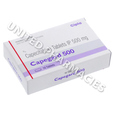 Capegard-500 (Capecitabine) - 500mg (10 Tablets)
