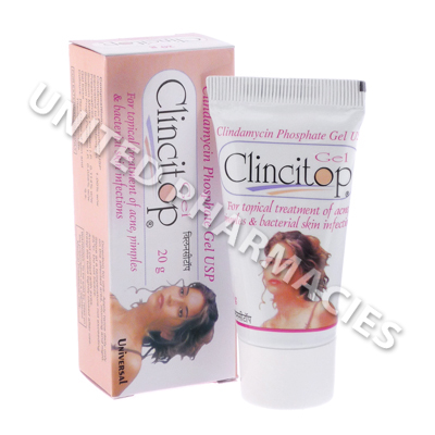 Clincitop Gel (Clindamycin) - 1% (20g Tube) 
