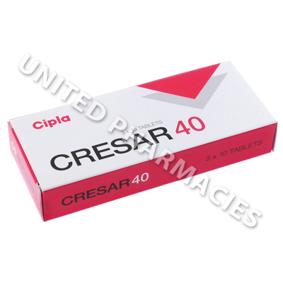 Cresar-40 (Telmisartan) - 40mg (10 Tablets)