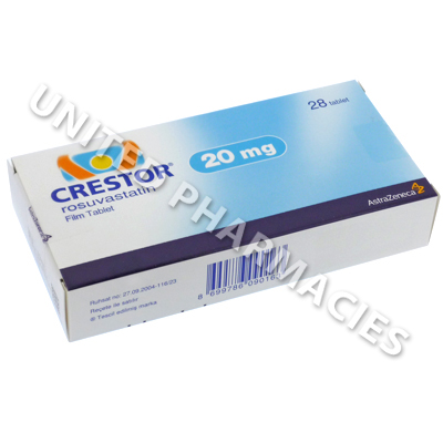 Crestor (Rosuvastatin) - 20mg (28 Tablets)(Turkey)