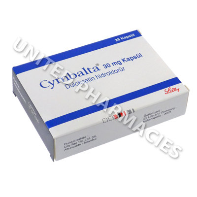 Cymbalta (Duloxetine) - 30mg (28 Capsules)(Turkey)