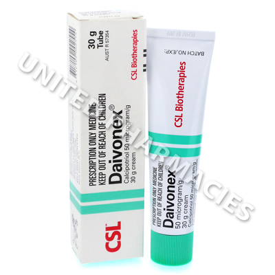Daivonex Cream (Calcipotriol) - 50mcg/g (30g Tube) 