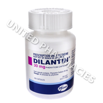 Dilantin (Phenytoin Sodium) - 30mg (200 Capsules) 