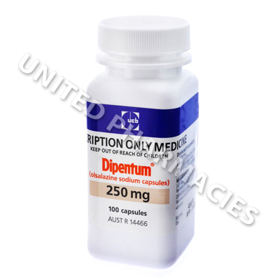 Dipentum (Olsalazine) - 250mg (100 Capsules) 