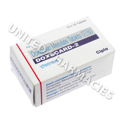 Doxacard (Doxazosin) - 2mg (10 Tablets) 