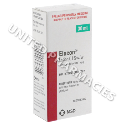 Elocon Lotion (Mometasone Furoate) - 0.1% (30mL)