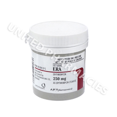 Era (Erthromycin Stearate) - 250mg (100 Tablets)