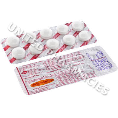 Erytheocin (Erythromycin Estolate) - 250mg (10 Tablets)