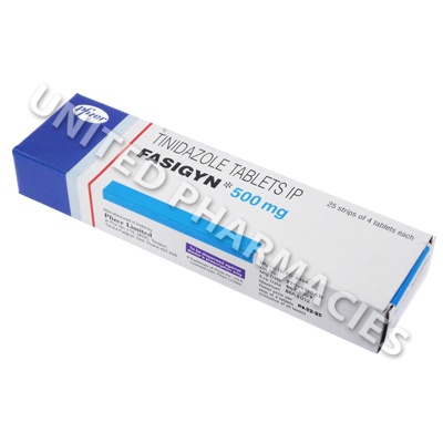 Fasigyn (Tinidazole) - 500mg (100 Tablets) 