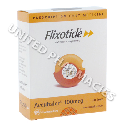 Flixotide Accuhaler (Fluticasone Propionate) - 100mcg (60 Doses)