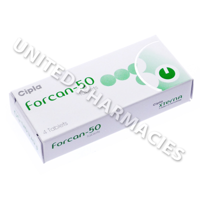 Forcan (Fluconazole) - 50mg (4 Tablets) 