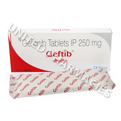 Geftib (Gefitinib) - 250mg (30 Tablets)