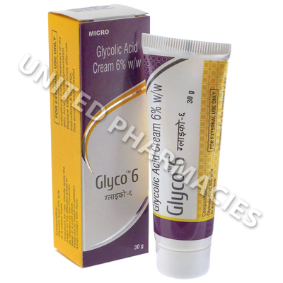 Glyco 6 Cream (Glycolic Acid) - 6% (30g)