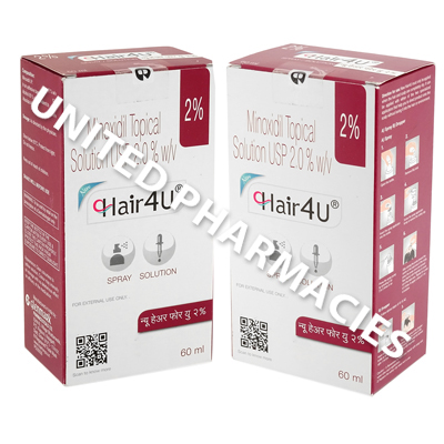 Hair4U 2% (Minoxidil) - 2% (60mL) - United Pharmacies (UK)