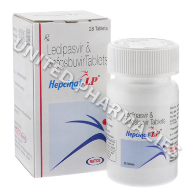 Hepcinat LP (Ledipasvir/Sofobuvir) - 90mg/400mg (28 Tablets)