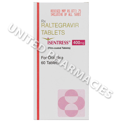 Isentress (Raltegravir) - 400mg (60 Tablets)