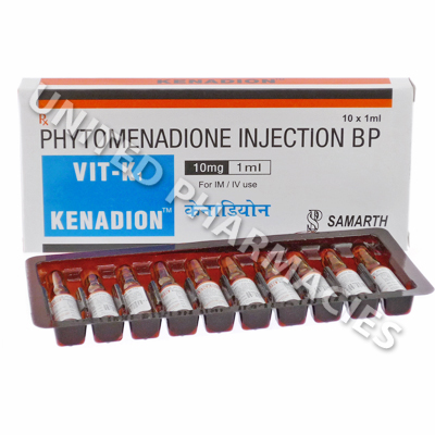 Kenadion Injection (Phytomenadione) - 10mg (1mL x 10)