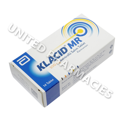 Klacid-MR (Clarithromycine) - 500mg (14 Tablets)