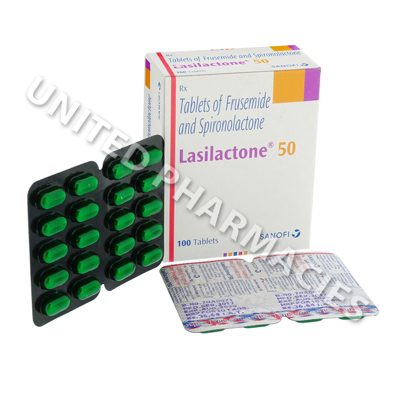 Lasilactone 50 (Frusemide/Spironolactone) - 20mg/50mg (10 Tablet) 