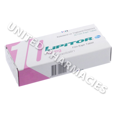 Lipitor (Atorvastatin Calcium) - 10mg (30 Tablets)(Turkey)