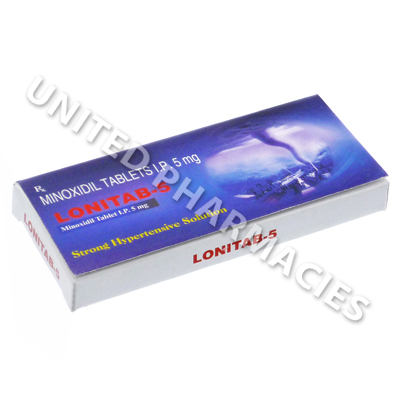 afsked Link krans Lonitab (Minoxidil) - 5mg (10 Tablets) - United Pharmacies (UK)