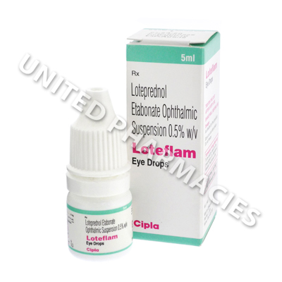 Loteflam Eye Drops (Loteprednol Etabonate) - 5mg (5mL)
