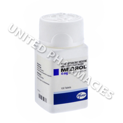 Medrol (Methylprednisolone) - 4mg (100 Tablets)
