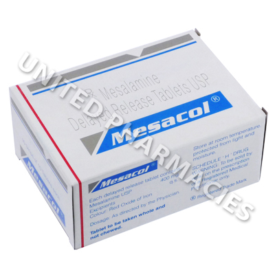 Mesacol (Mesalamine) - 400mg (10 Tablets)