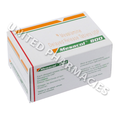 Mesacol (Mesalamine) - 800mg (10 Tablets)
