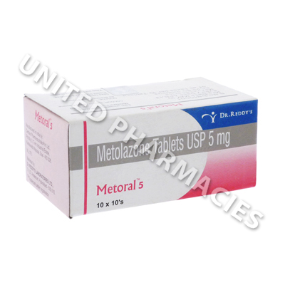 Metoral (Metolazone) - 5mg (10 Tablets)