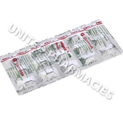 Mignar-50 (Miglitol) - 50mg (15 Tablets)