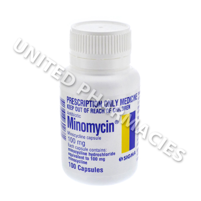 Minomycin (Minocycline) - 100mg (100 Capsules) 